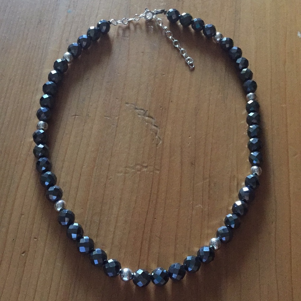 Hematite necklace